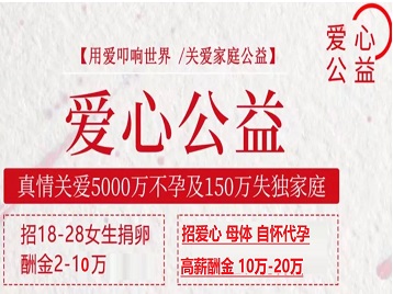陈仓捐卵助孕生子 爱心志愿者招募